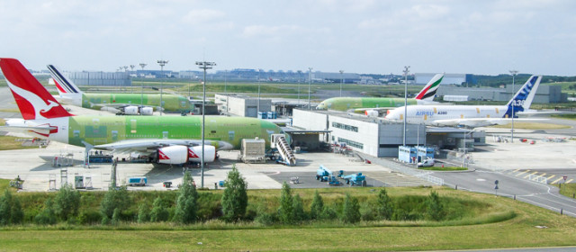 A380 Tour bei Airbus, Toulouse-Blagnac